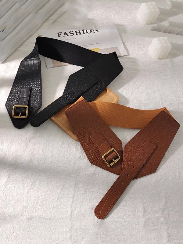 Buckle Geometric Belt