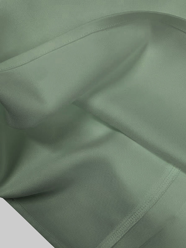 High-Waist V-Neck Zip Pocket Jumpsuit