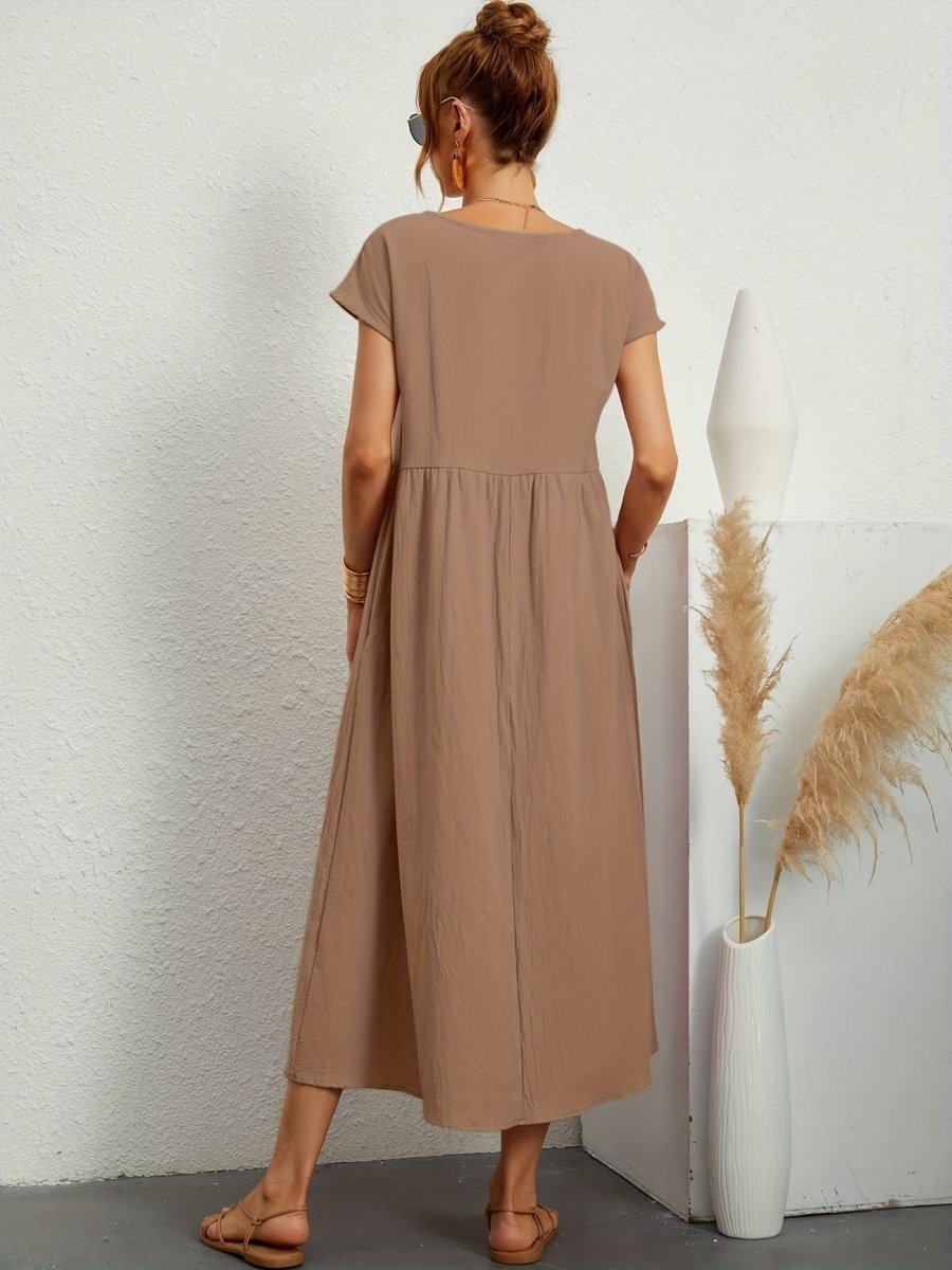Cassandra | Round Neck Dress
