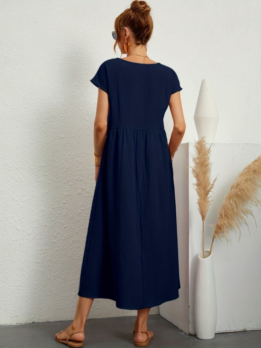 Cassandra | Round Neck Dress