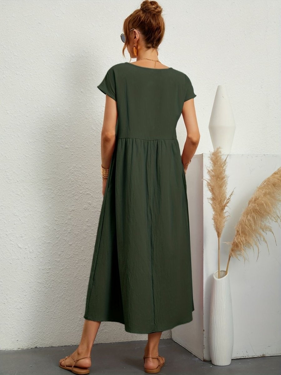Cassandra | Round Neck Dress