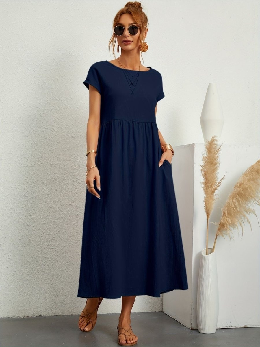 Cassandra | Round Neck Dress