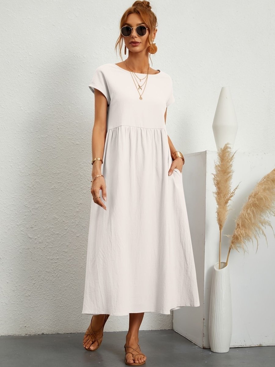 Cassandra | Round Neck Dress