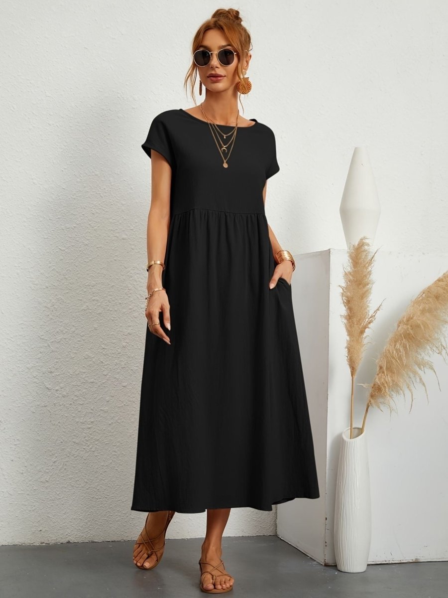 Cassandra | Round Neck Dress