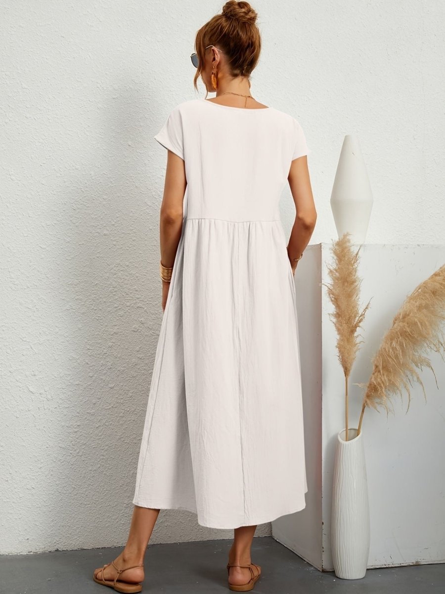 Cassandra | Round Neck Dress