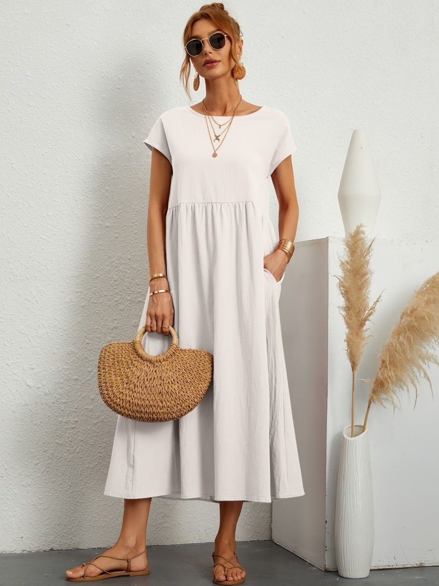 Cassandra | Round Neck Dress