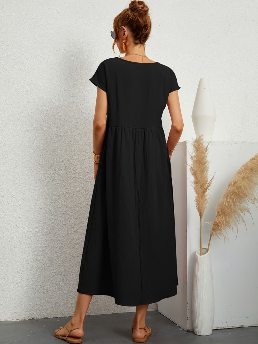 Cassandra | Round Neck Dress