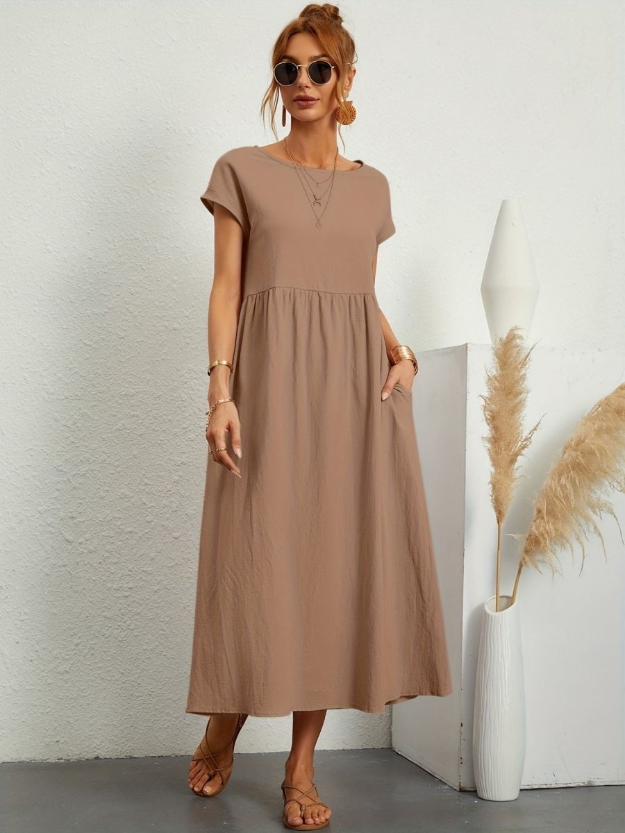 Cassandra | Round Neck Dress