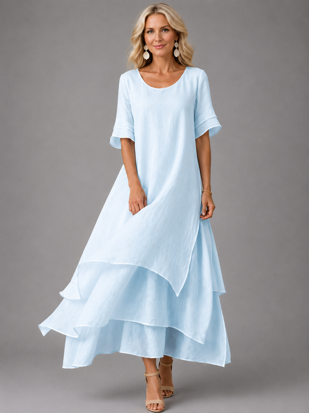 Olive | Flowing Maxi Dress