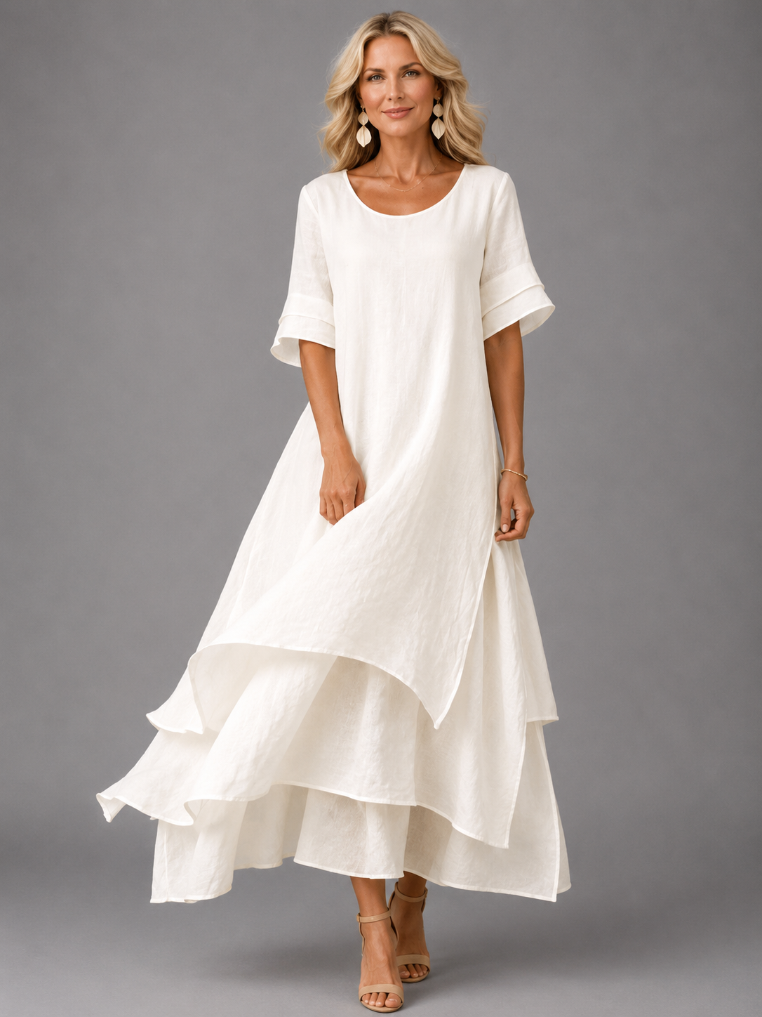 Olive | Flowing Maxi Dress