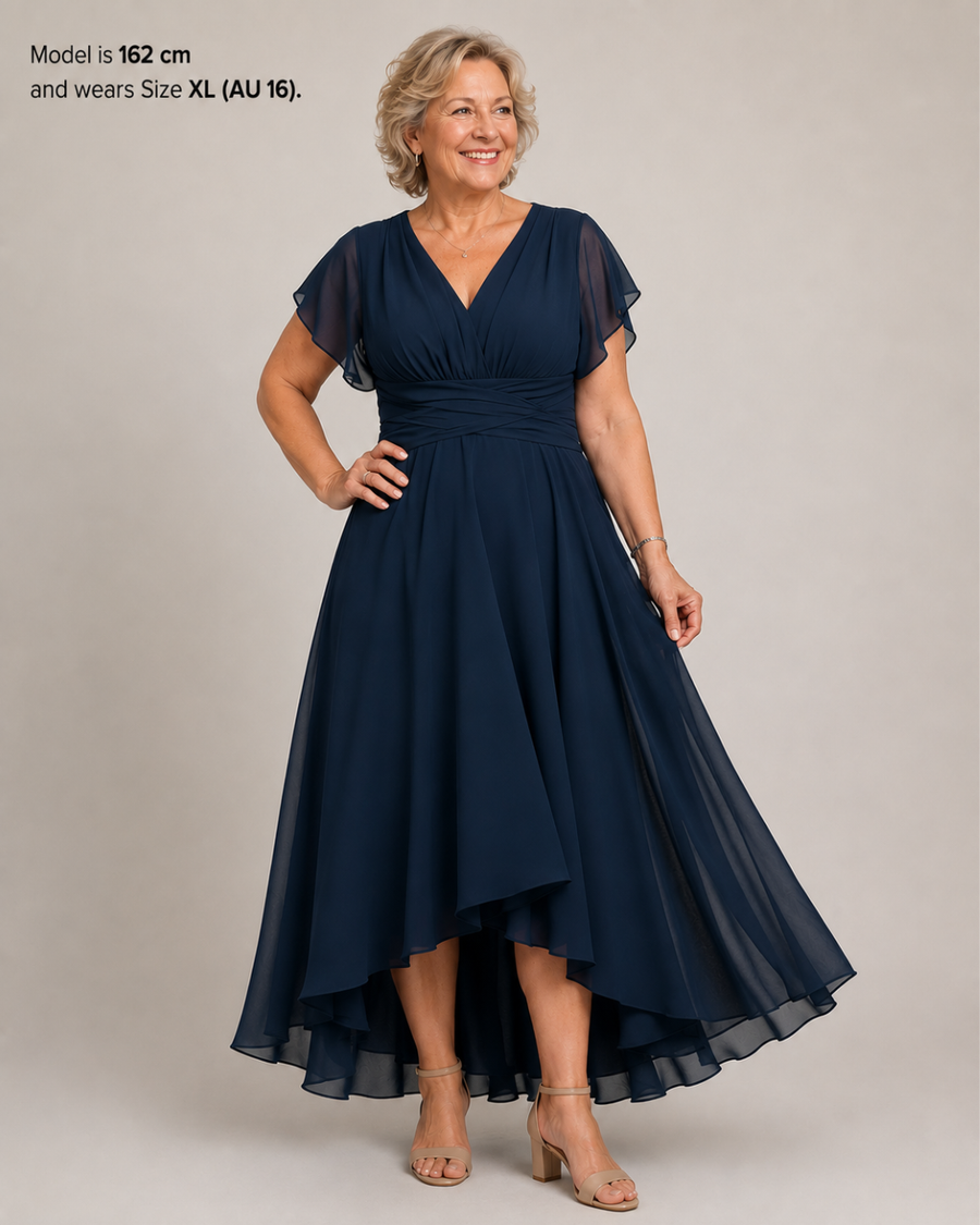 Yasmin | V-Neck A-Line Dress