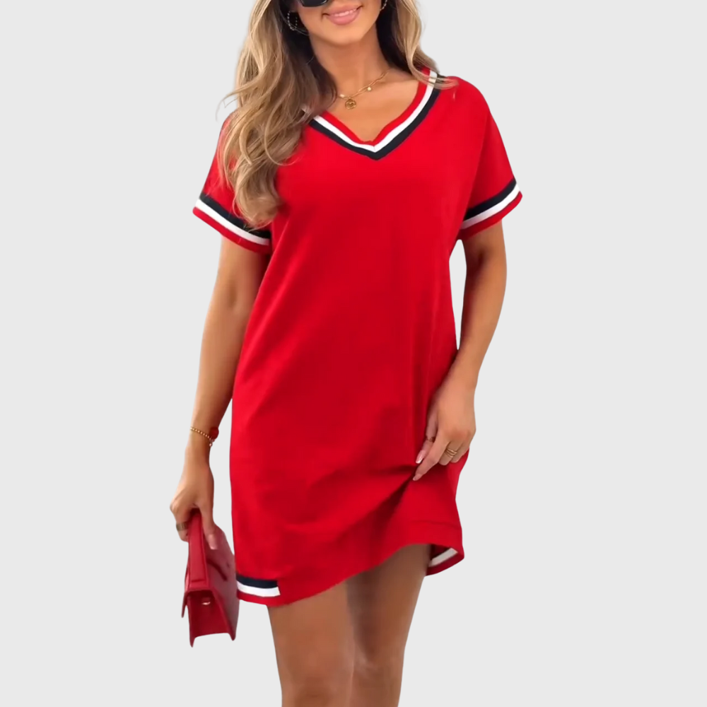 Luna | Short-Sleeve Everyday Dress