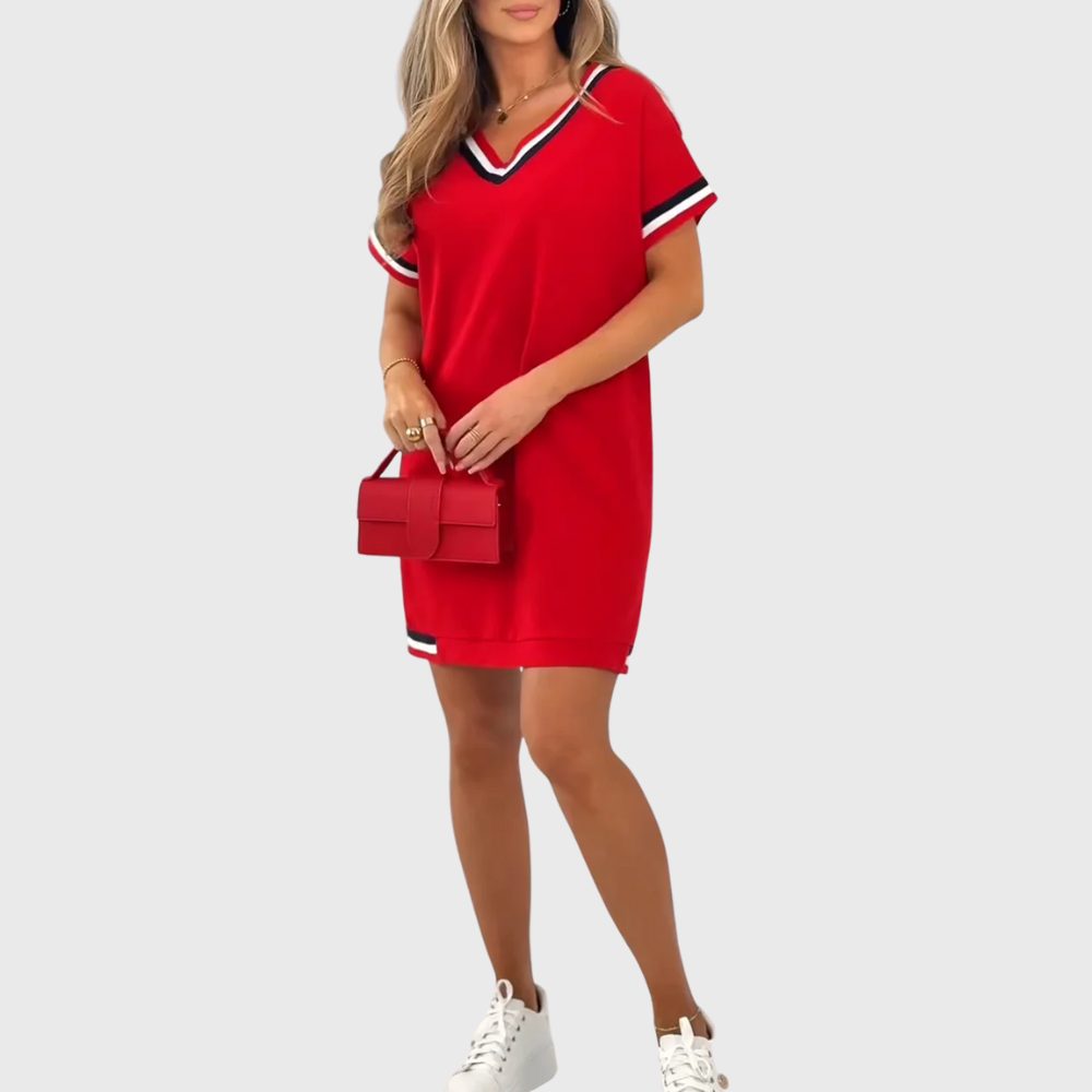 Luna | Short-Sleeve Everyday Dress