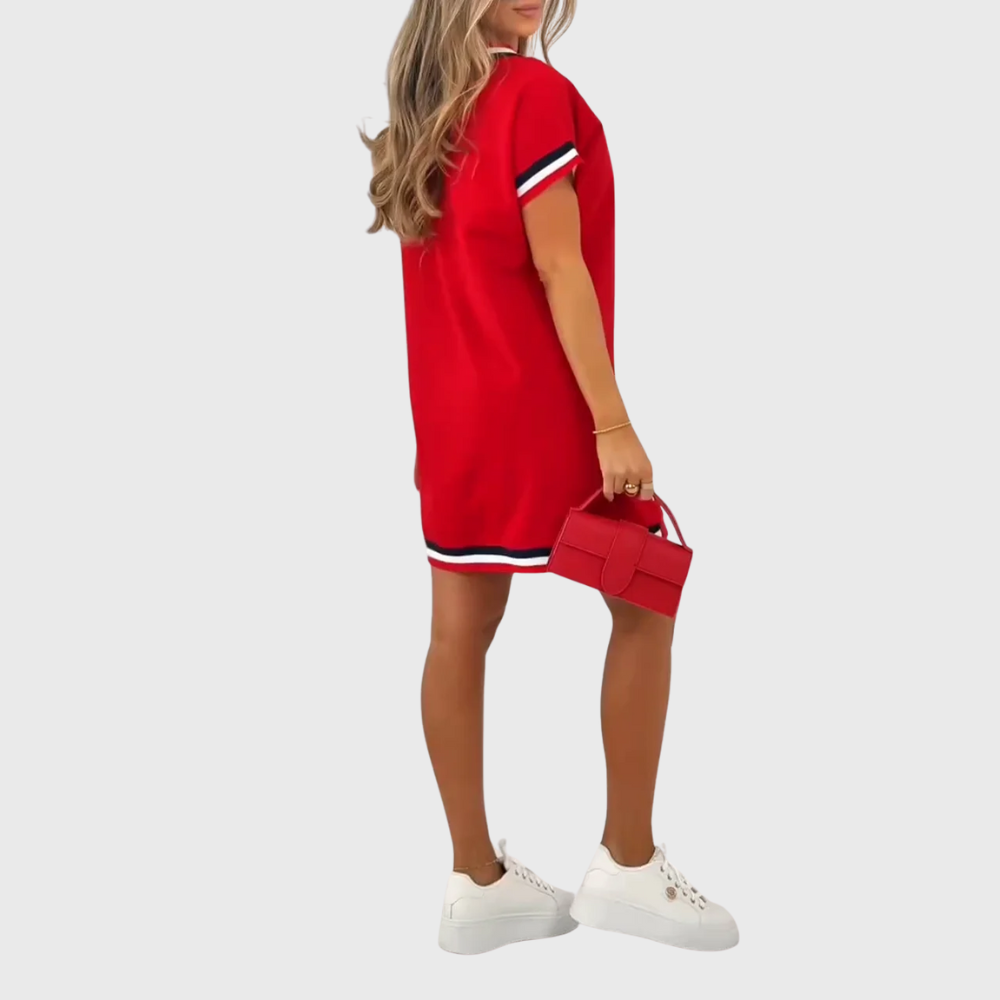 Luna | Short-Sleeve Everyday Dress