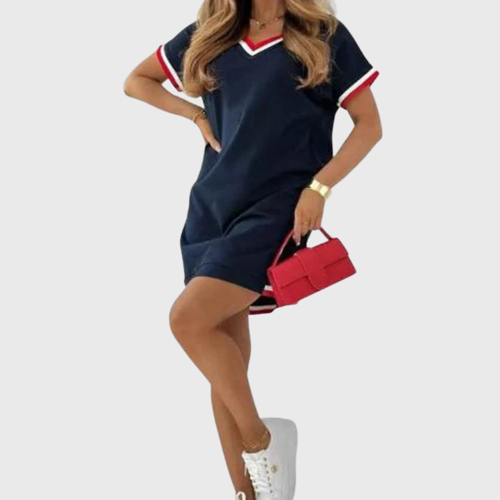 Luna | Short-Sleeve Everyday Dress