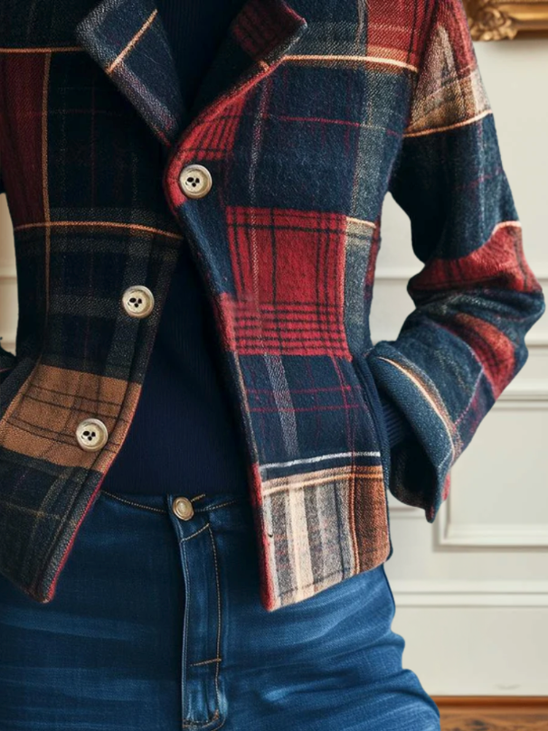 Ruby | Plaid Jacket