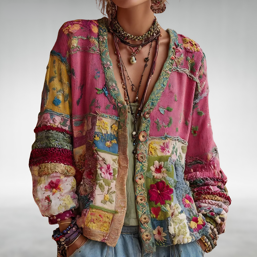 Olivia | Boho Knit Jacket