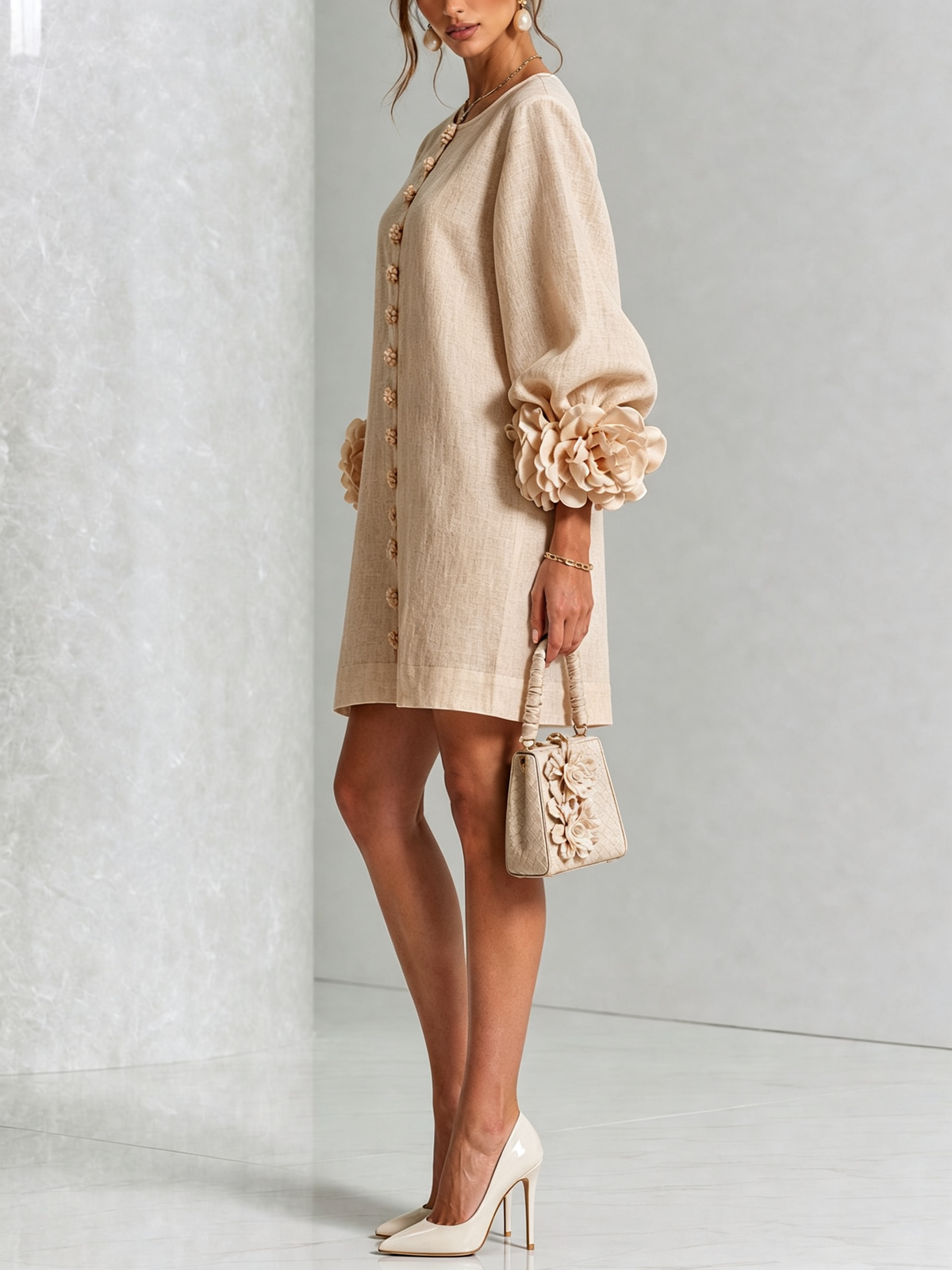 Julianna | Button-Down Mini Dress