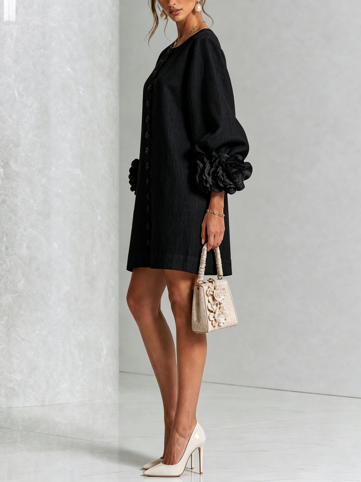 Julianna | Button-Down Mini Dress