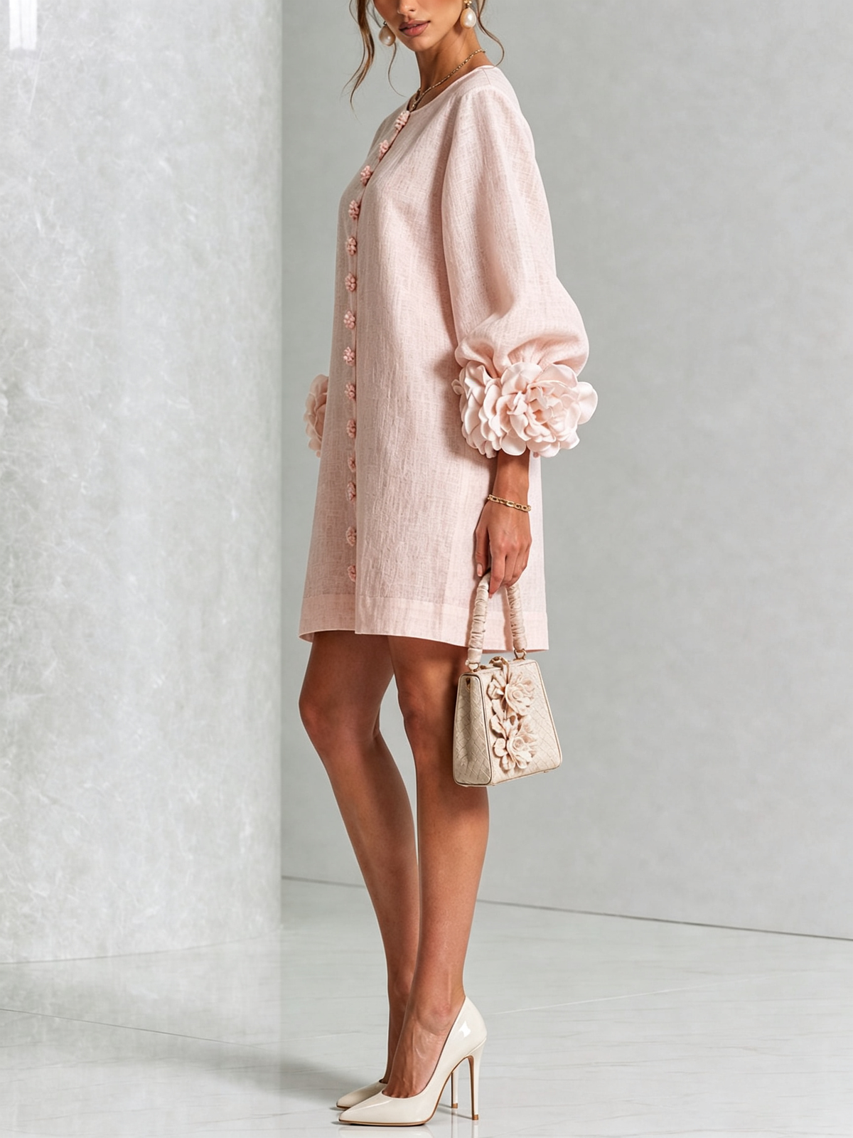 Julianna | Button-Down Mini Dress
