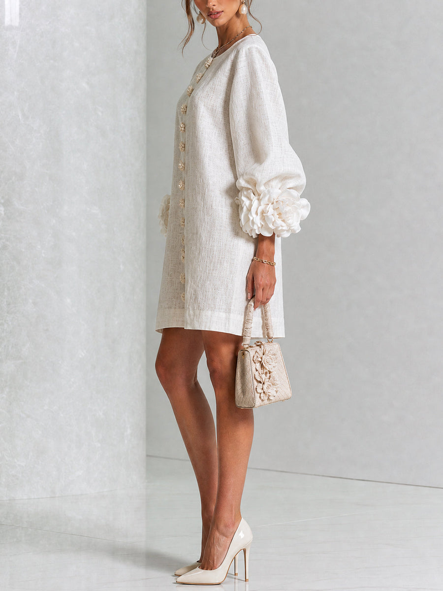Julianna | Button-Down Mini Dress