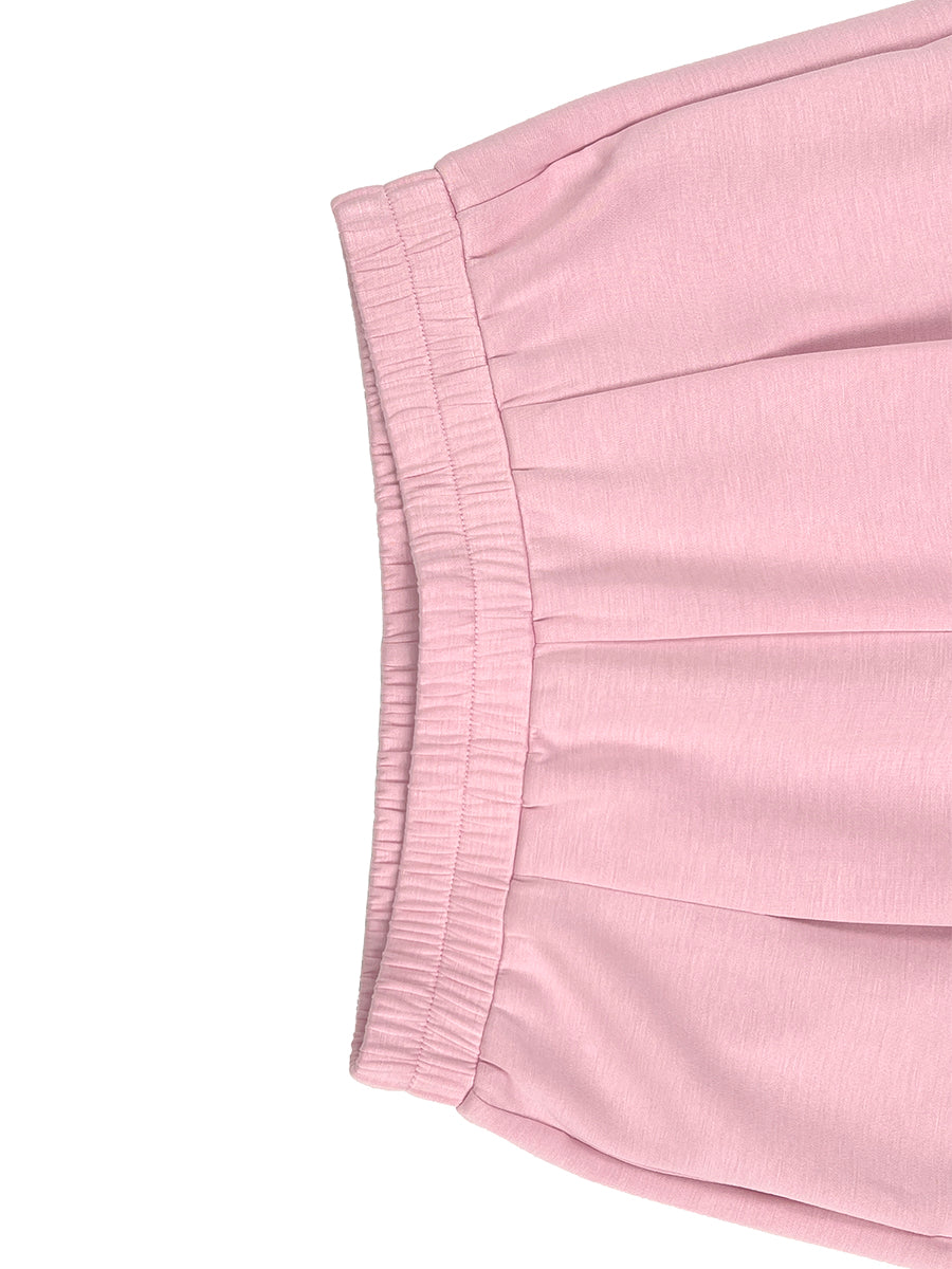 High-Waist Cropped Pleated Pocket Pants