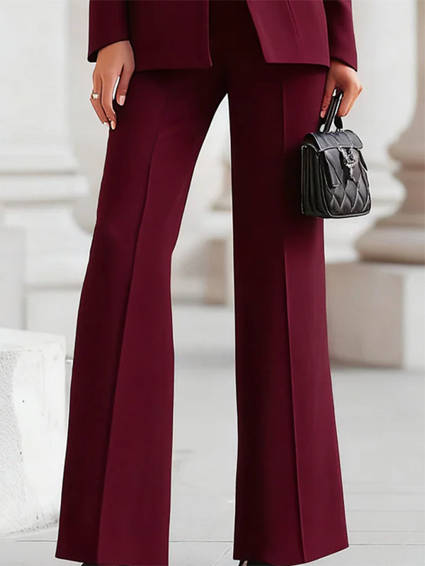 Wide-Leg High-Waist Pants