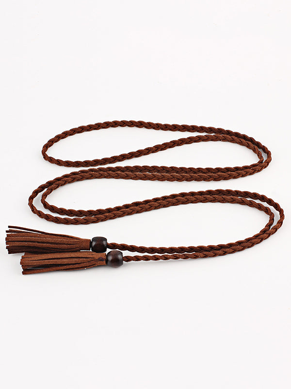 Fringe Woven Belt