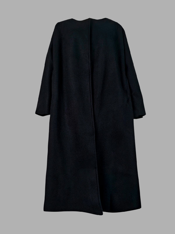 Long-Sleeve Relaxed Coat