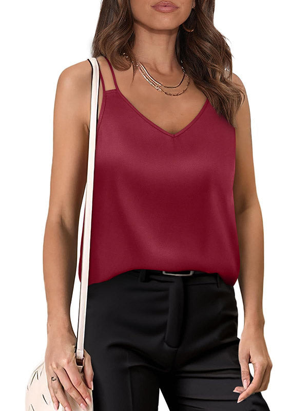 Sleeveless Relaxed Vest