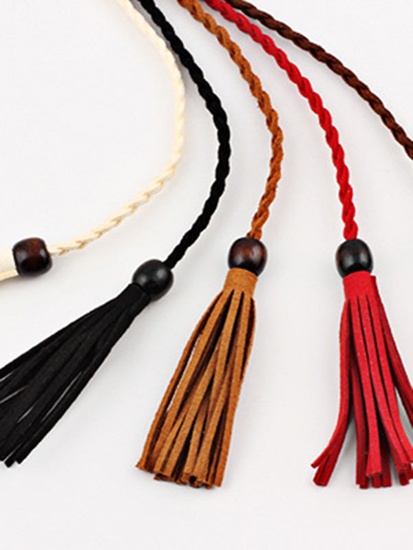 Fringe Woven Belt