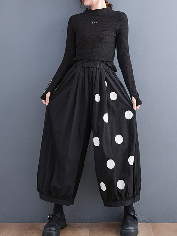 Wide-Leg Relaxed Pants