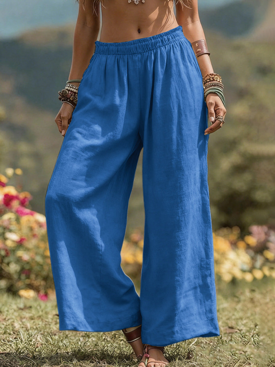 High-Waist Pocket Relaxed Pants