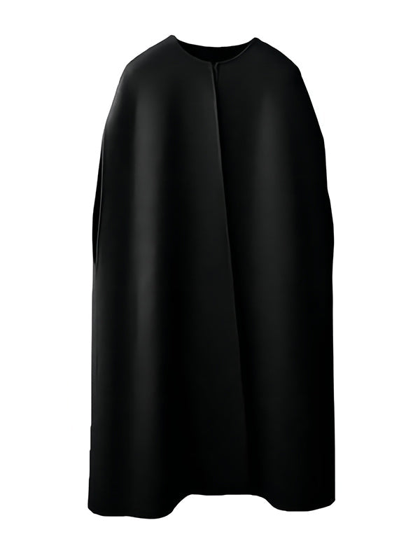 Round-Neck Sleeveless Jacket