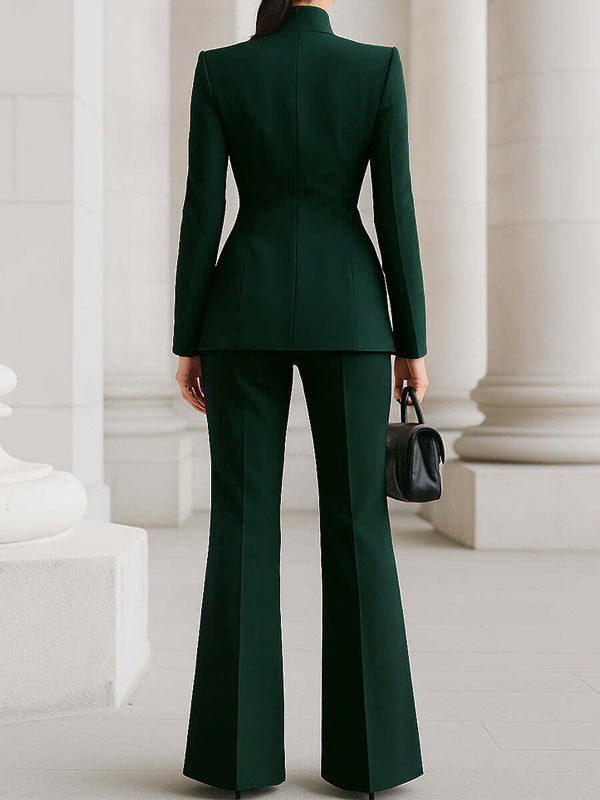 Wide-Leg High-Waist Pants