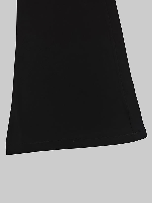 Wide-Leg High-Waist Relaxed Pants