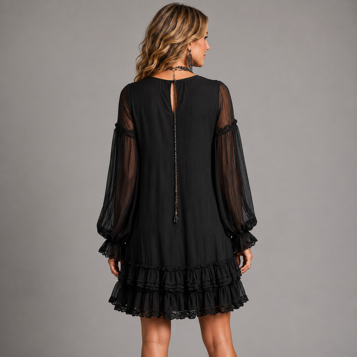 Stella | Ruffle Mini Dress