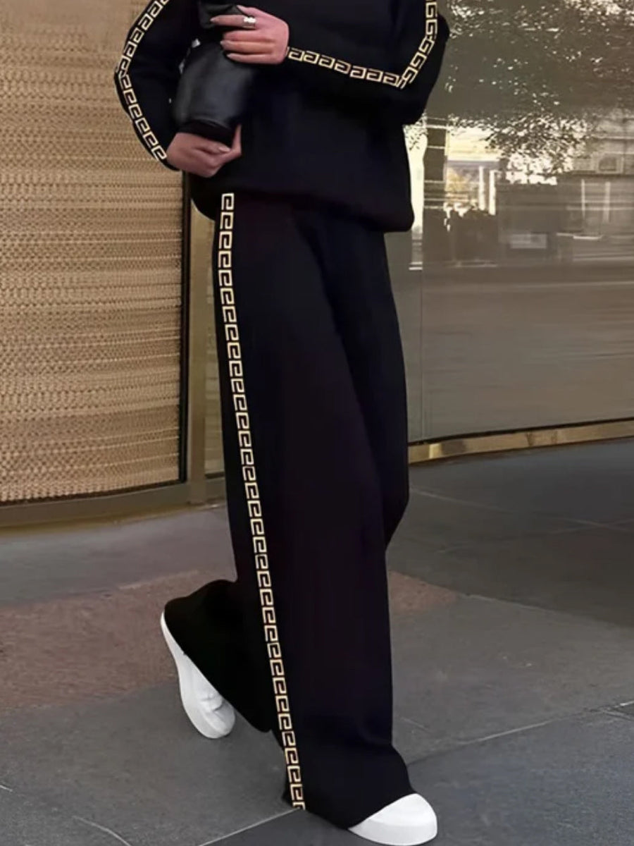 Printed Relaxed Pants