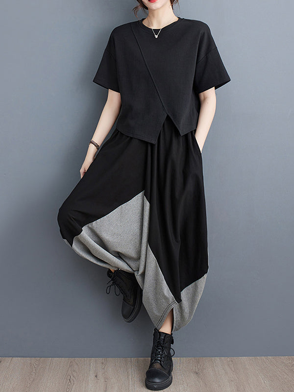 Harem Asymmetric Pants