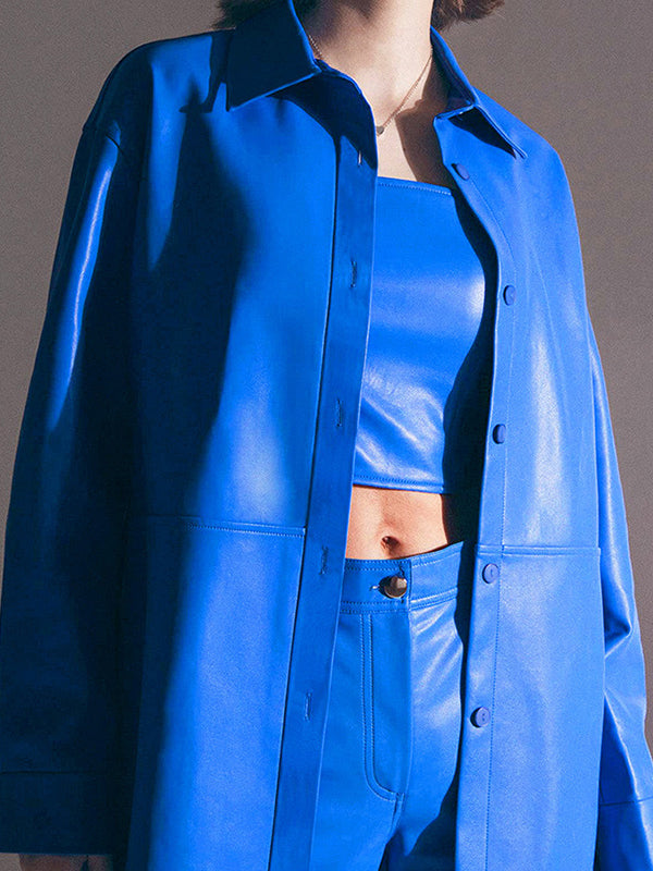 Long-Sleeve Relaxed Jacket