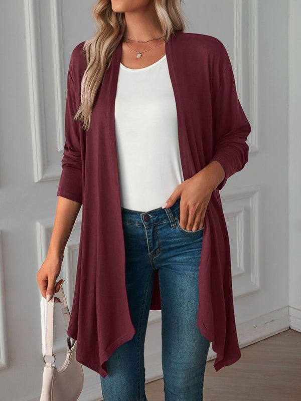 Long-Sleeve Relaxed Jacket