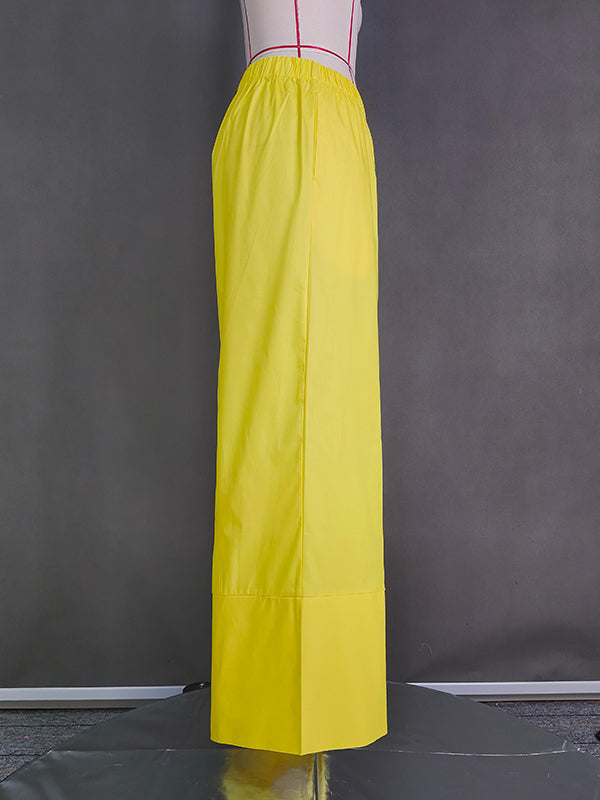 High-Waist Pocket Relaxed Pants
