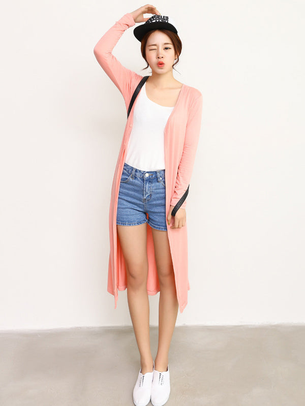 Long-Sleeve Relaxed Jacket