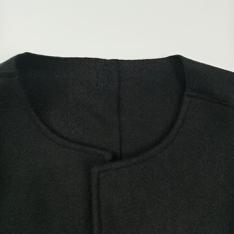 Long-Sleeve Relaxed Coat