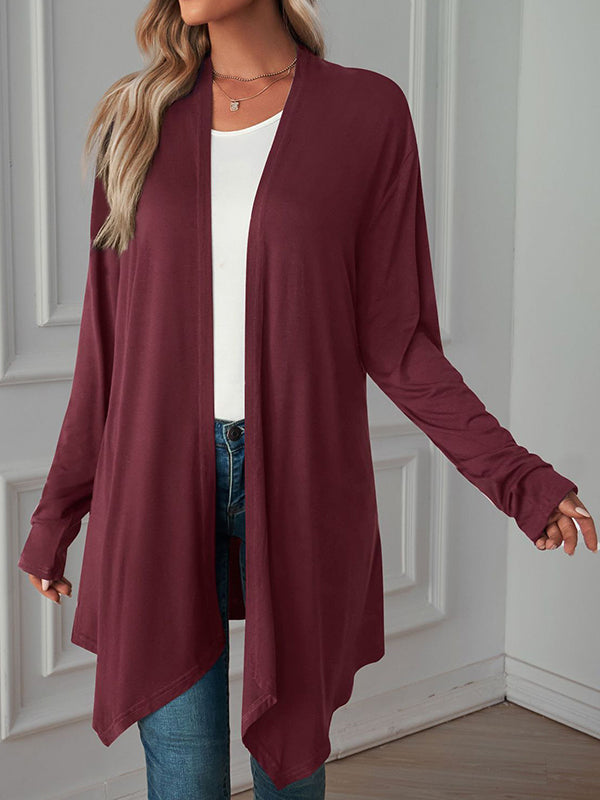 Long-Sleeve Relaxed Jacket