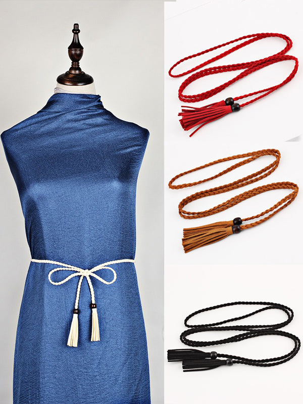 Fringe Woven Belt
