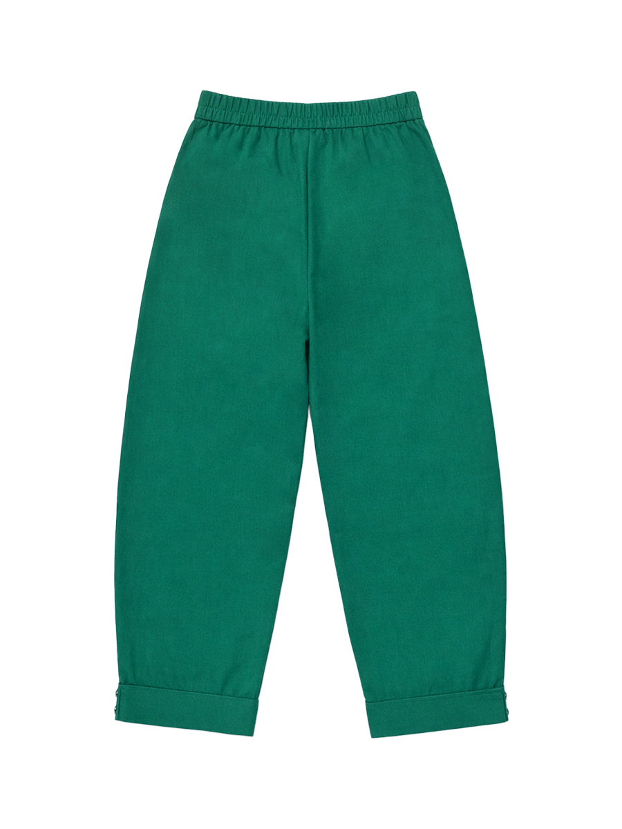 Wide-Leg High-Waist Pleated Pants