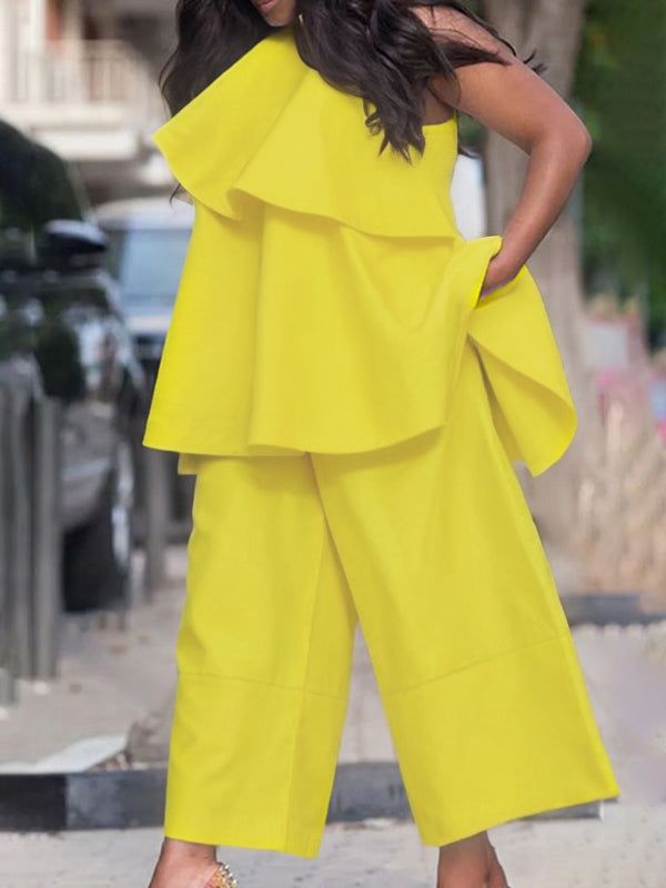 High-Waist Pocket Relaxed Pants