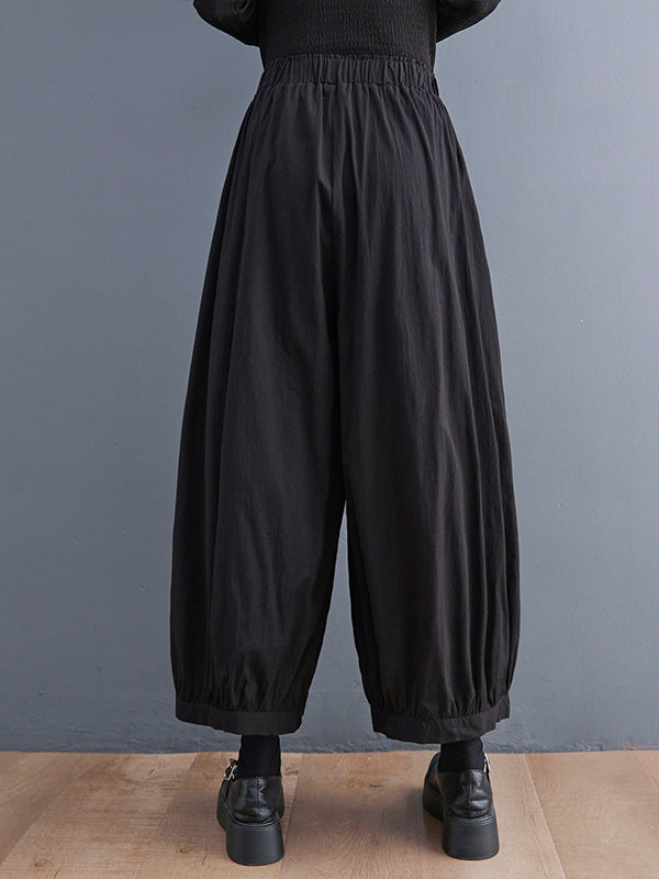 Wide-Leg Relaxed Pants