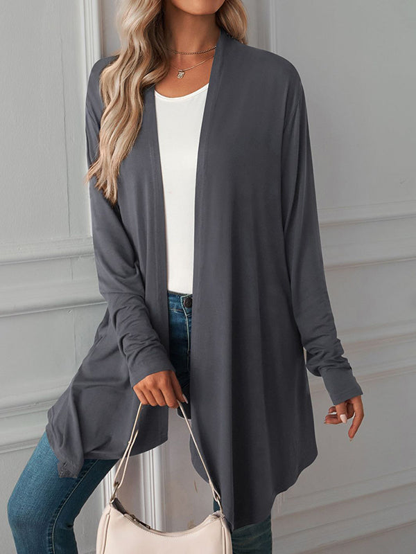 Long-Sleeve Relaxed Jacket